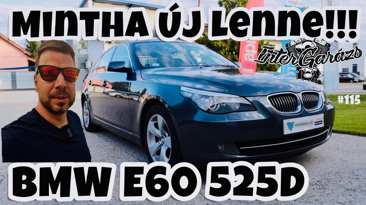 Mintha ÚJ lenne 500.000 km-nél | BMW E60 525D | Bemutató, Típushibák