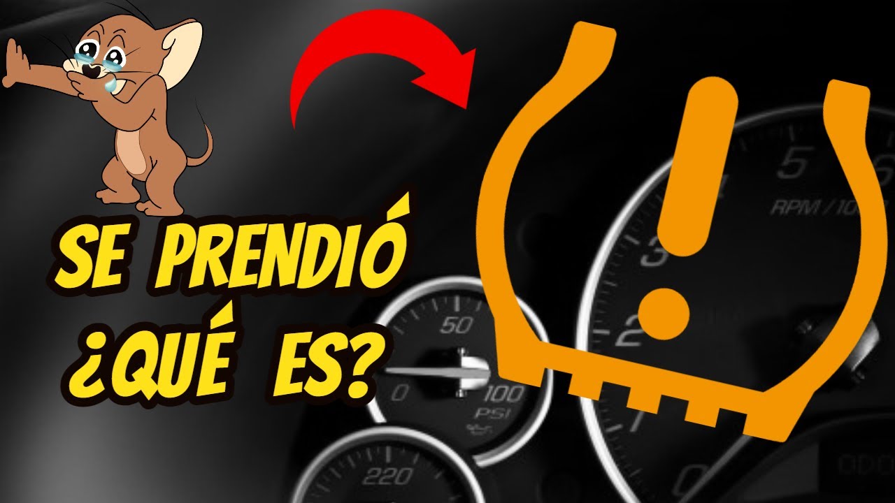 💡 Que Significa la Luz Testiga TPMS en un Autom&oacute;vil 🤔 - LUZ DE PRESI&Oacute;N DE NEUM&Aacute;TICOS