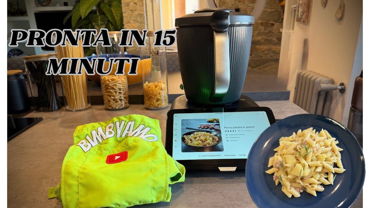 PASTA PATATE E SPECK BIMBY TM5 TM6 TM7 PRONTA IN 15 MINUTI