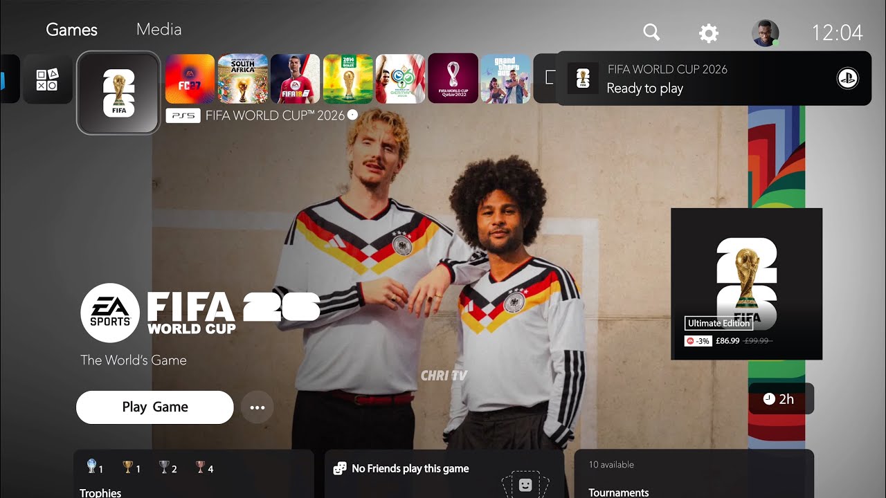 Тестирование игрового процесса FIFA WORLD CUP 2026&trade;: первый взгляд | PS5 (Концепт)