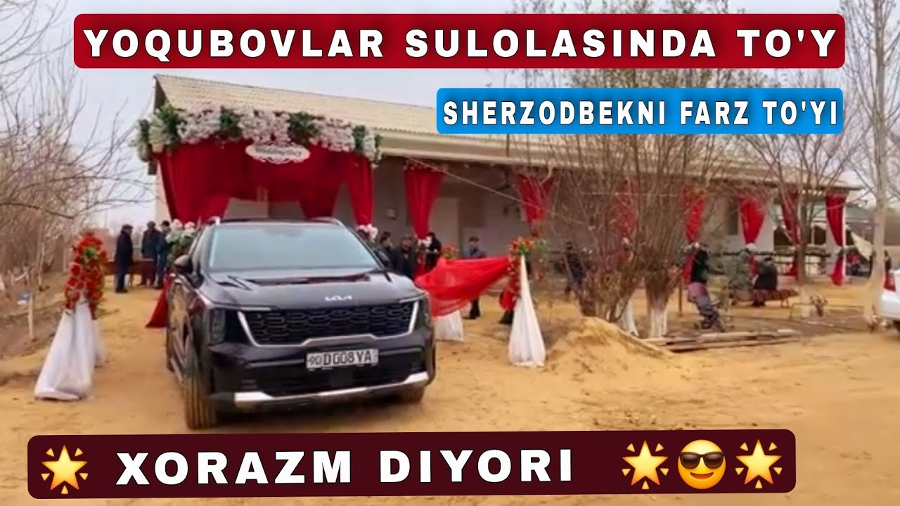 YOQUBOVLAR SULOLASINDA SHERZODBEK FARZ TO'YI BOG'OT OGAHIY 03 12 2024 🌟😎🌟