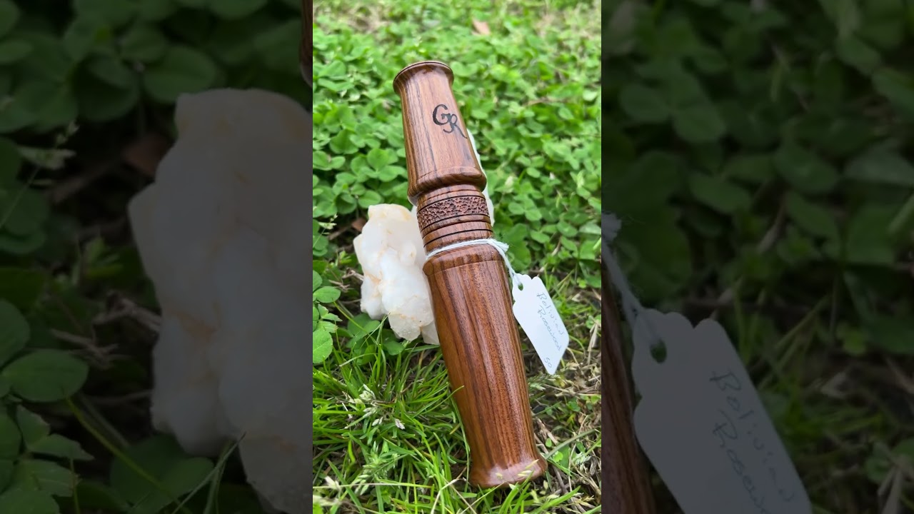 Deer Grunt Call Handmade and Handturned #deerhunting #handmade #woodturning