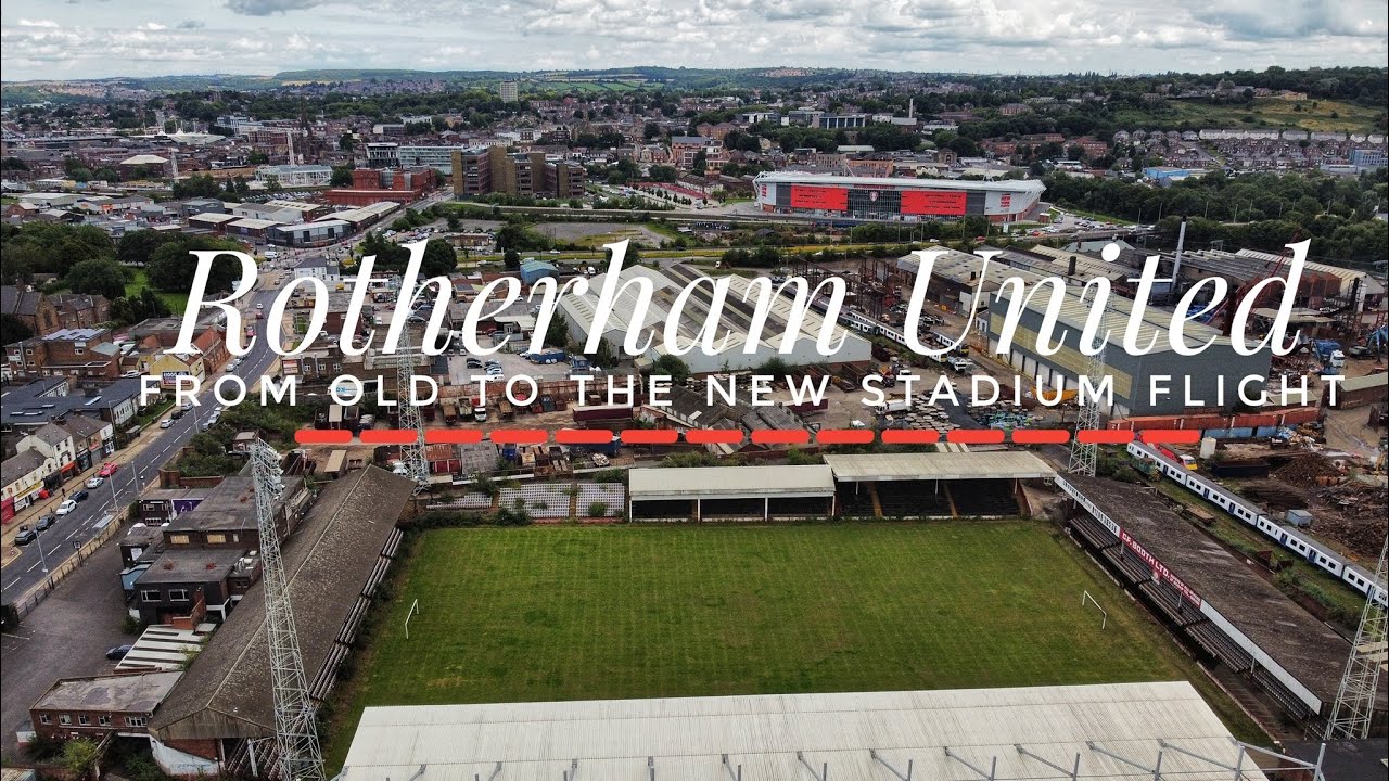 Rotherham United’s old to new stadium flight