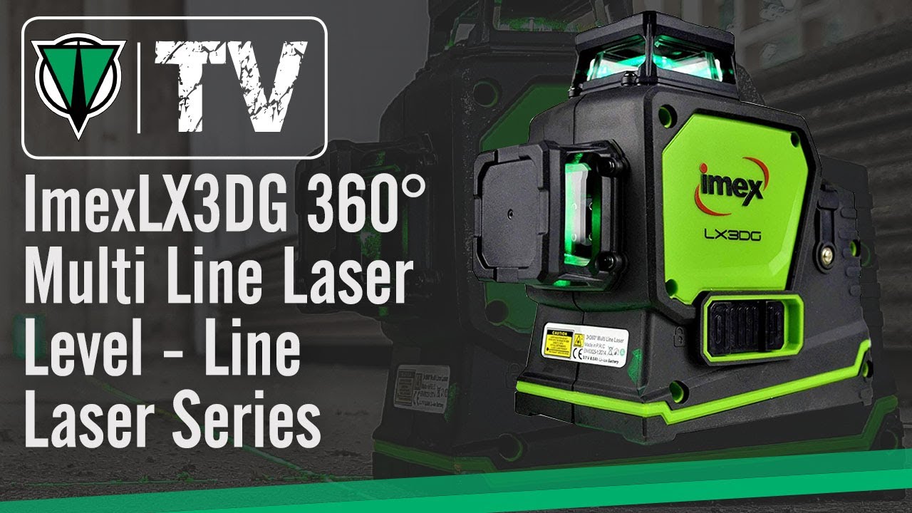 LX3DG 360&deg; Multi Line Laser Level - Line Laser Series