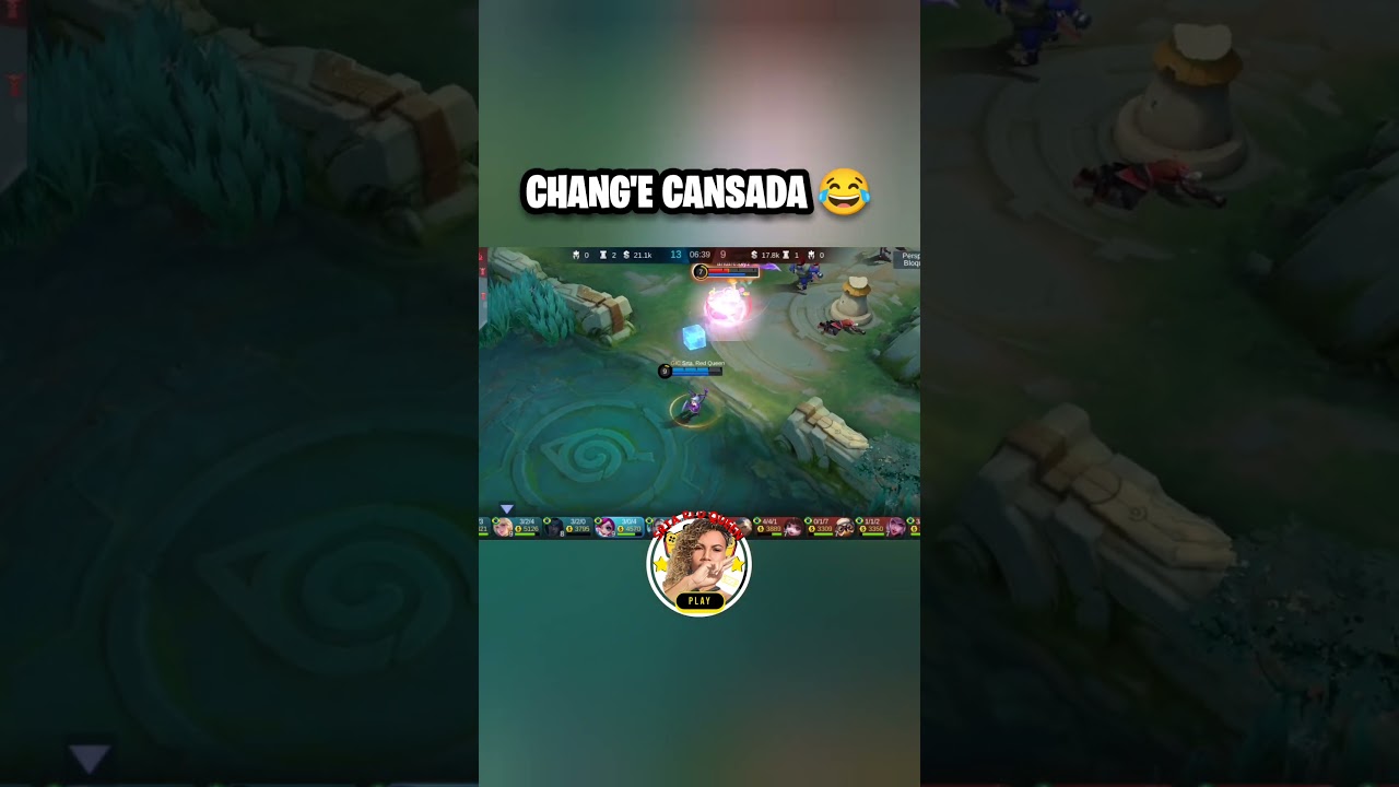 Nana VS Chang'e cansada no mid #mlbbbr