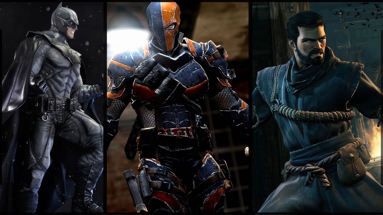 Batman: Arkham Origins - Perfect Combat Styling as Batman & Deathstroke & Bruce Wayne