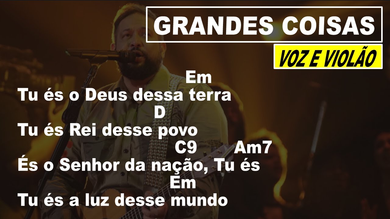 GRANDES COISAS - Fernandinho 