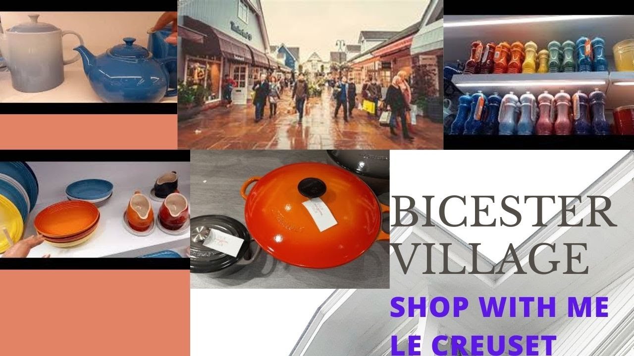 Bicester Village le Creuset Kitchenware Discount/ Shop with me