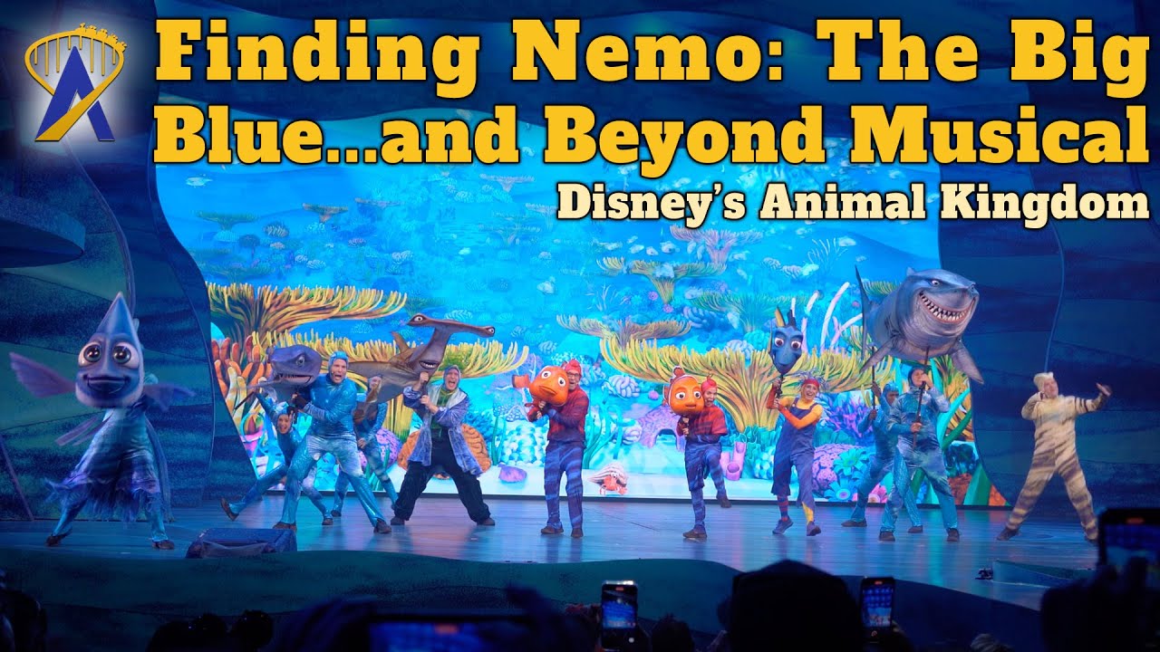 NEW! Full Opening Finding Nemo: The Big Blue...and Beyond Show at Disney's Animal Kingdom