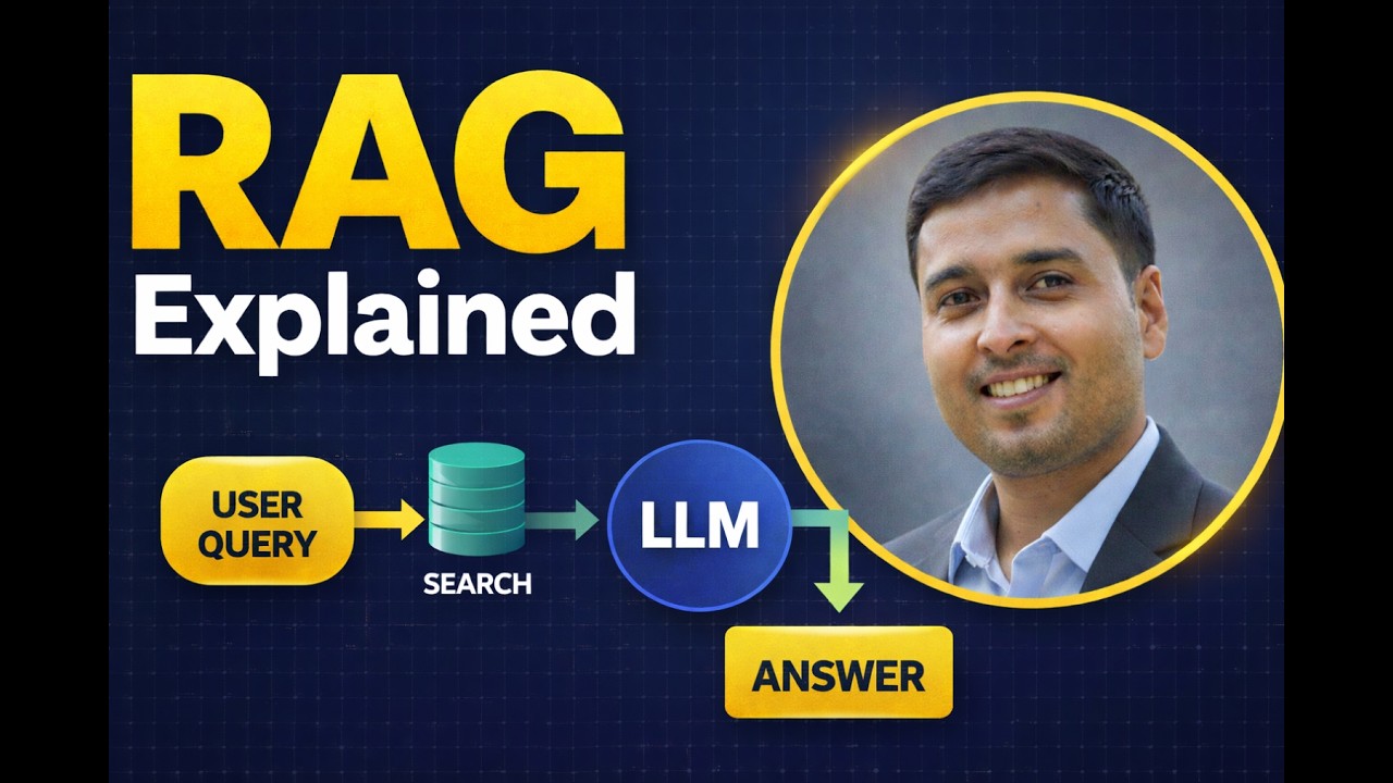 What is RAG? End-to-End Architecture Explained (LLM + Vector Database)