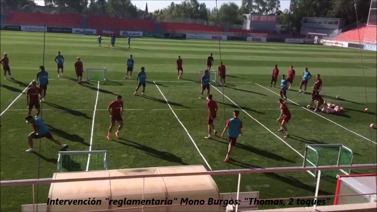 Partido reducido 6c6 Cholo Simeone