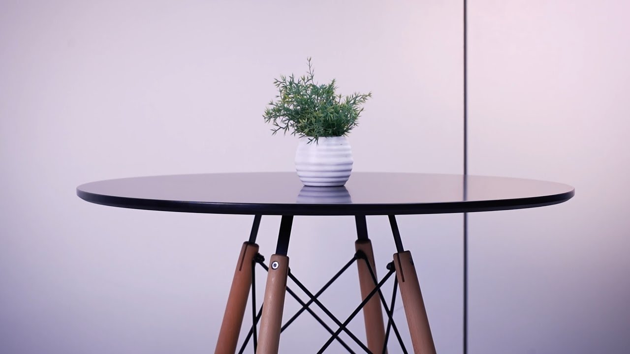 Esse KIT vai mudar o Visual do seu Espa&ccedil;o - Mesas e Cadeiras Eiffel