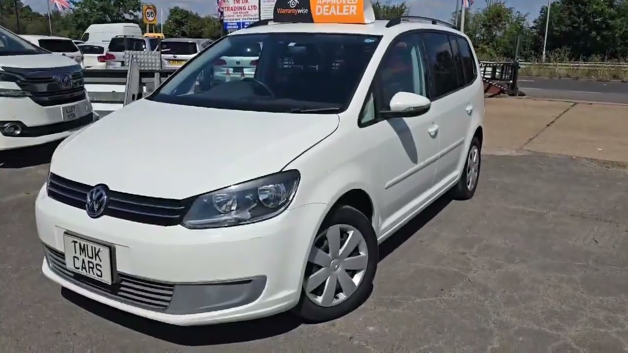 Volkswagen Touran 1.4 Petrol 2011(11) Automatic  TSI 7 Seats MPV ULEZ Free
