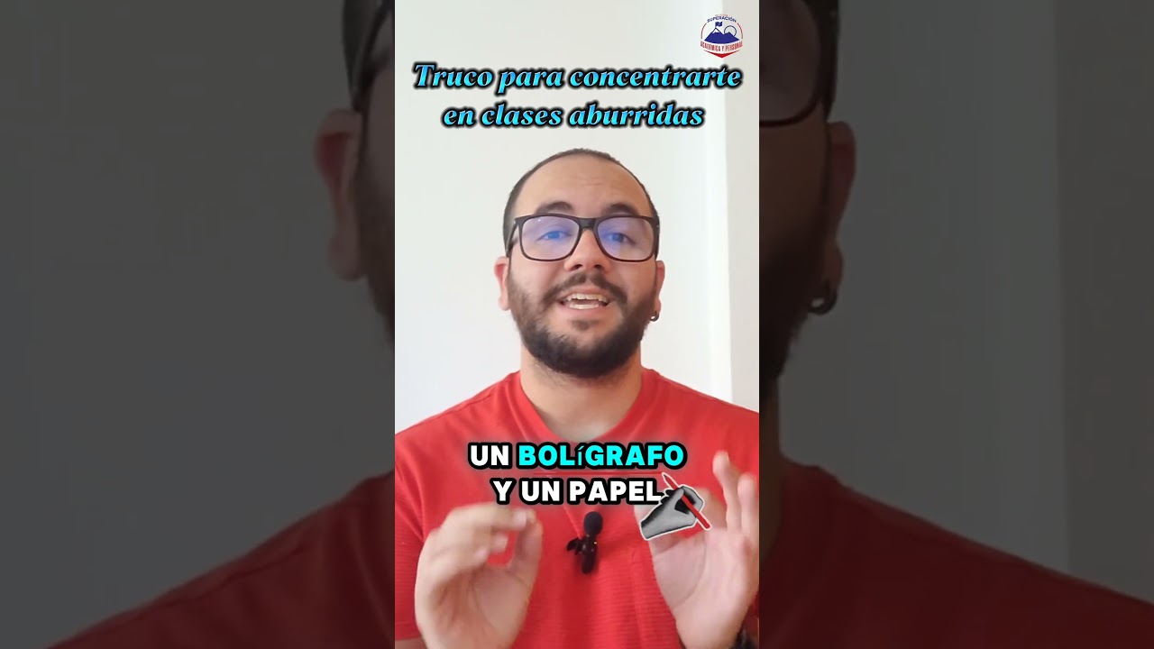 C&oacute;mo concentrarte en las clases aburridas #tecnicasdeestudio #tipsdeestudio #trucosdeestudios