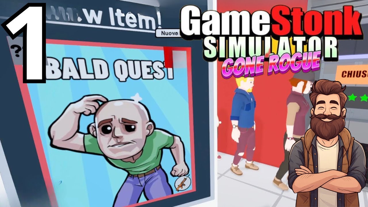 APRIAMO IL PRIMO NEGOZIO DI VIDEOGIOCHI ROGUELITE | GAMESTONK SIMULATOR ep.1