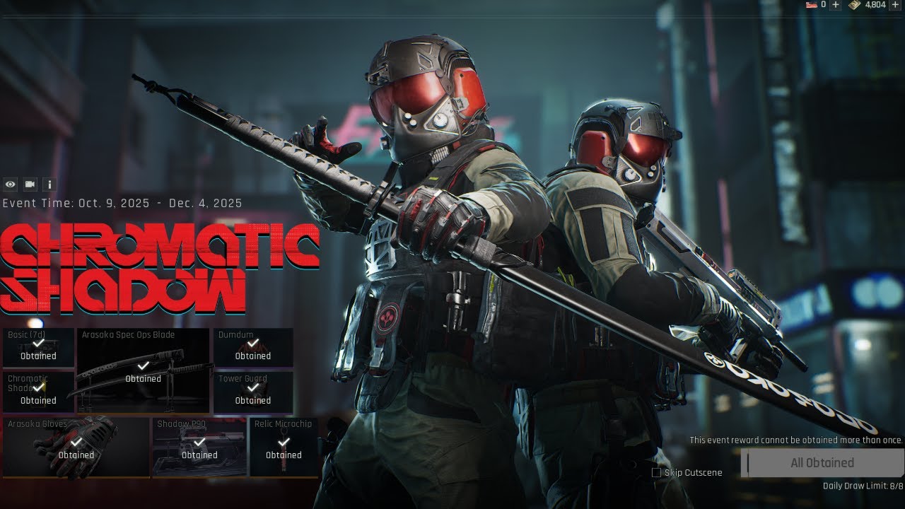 Chromatic Shadow New Skin - Arena Breakout Infinite