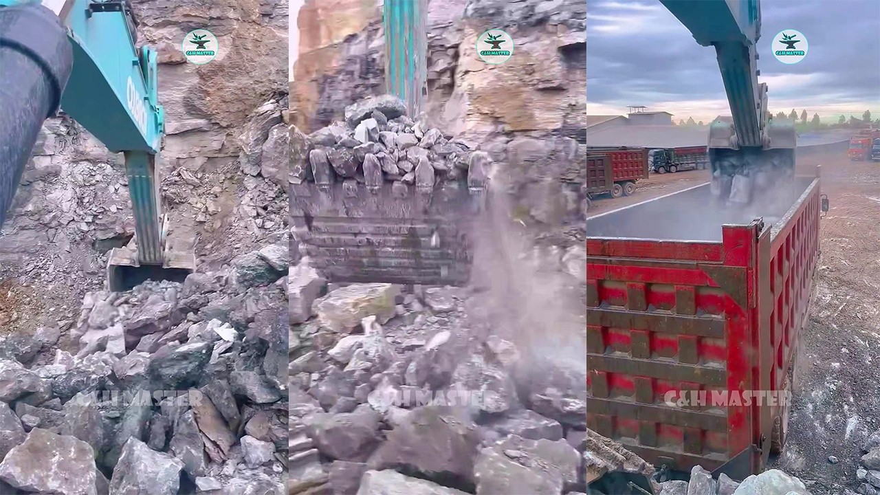 The Process Of Soil Excavation And Transportation P1517