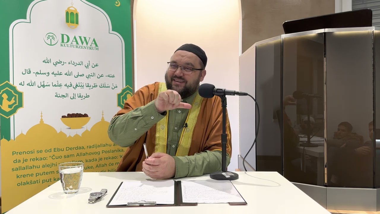 Ne možeš robovati Allahu kako ti hoćeš - prof. mr. Elvedin Huseinbašić
