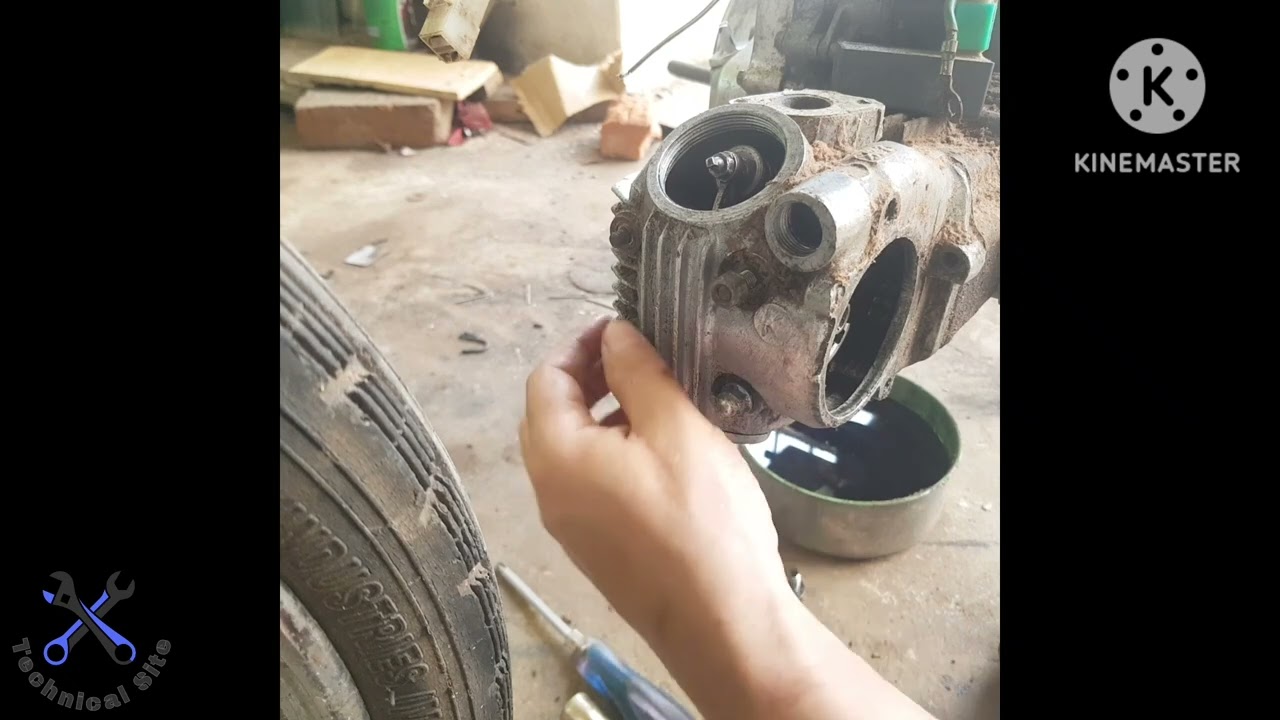 Yamaha T80 Engine repair - Part 1