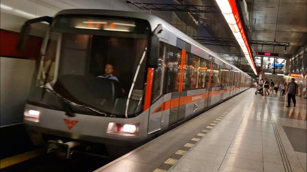 Metro Praha | Mitfahrt in der kompletten C von Letňany bis Háje im M1
