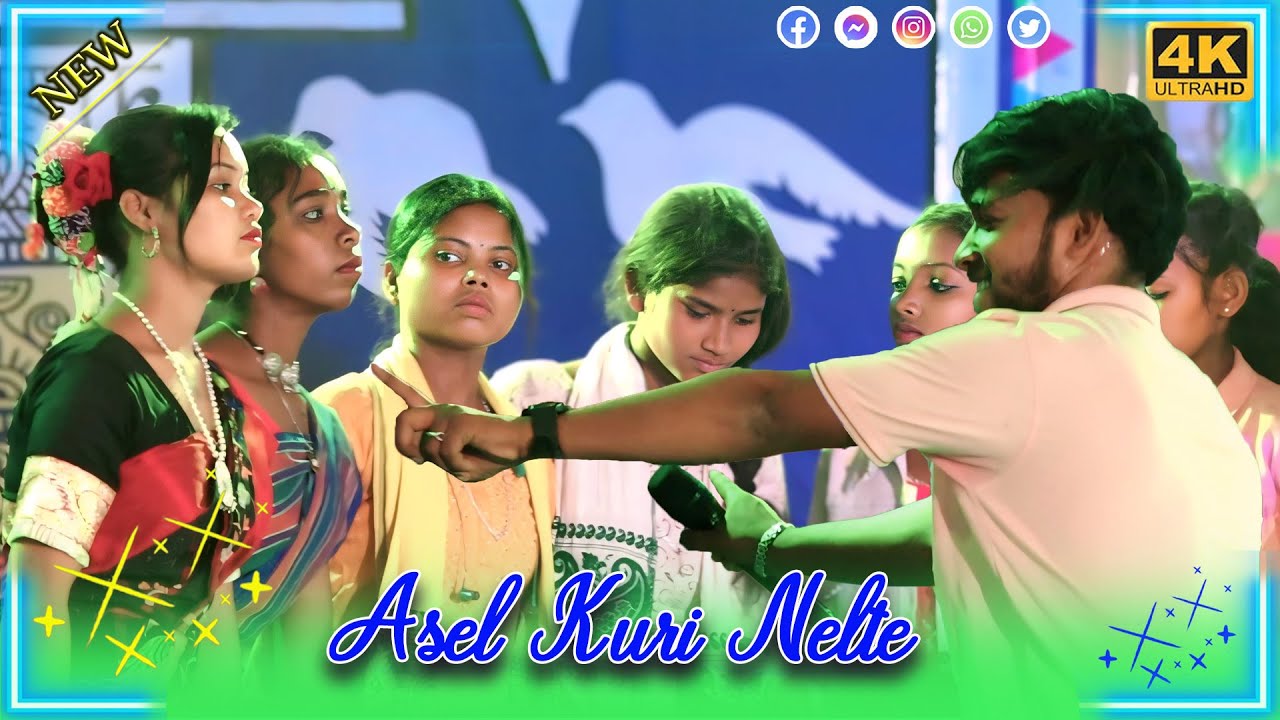 Esel Kuri Nelte || Rajib Baskey || Santali Video 2024 || Sagarbandi Orchestra Video 2024