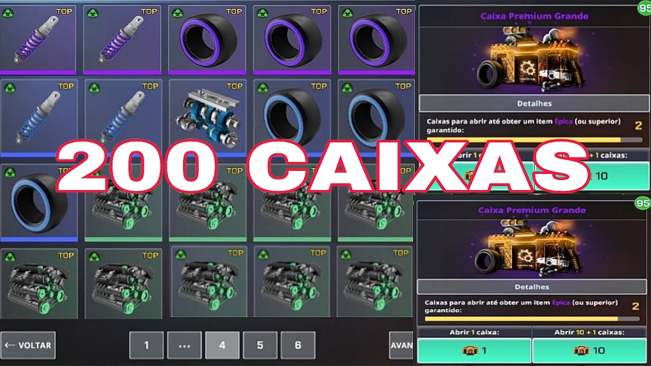 ABRI 200 CAIXAS DE TUNAGEM DO ONE STATE RP 😱  PARA TERMINAR O PASSE 