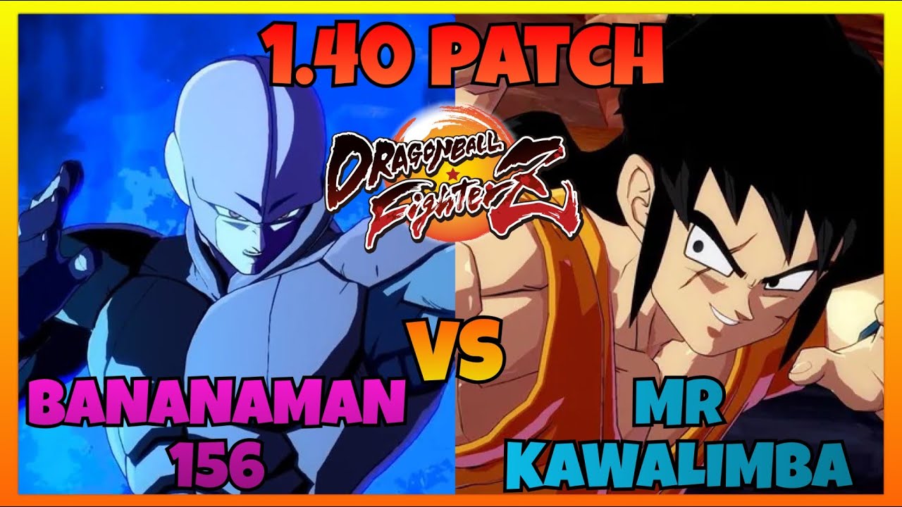 DBFZ 1.40 - BANANAMAN156 vs MR KAWALIMBA gameplays (Goku Black, Hit, Beerus vs Nappa, Ginyu, Yamcha)