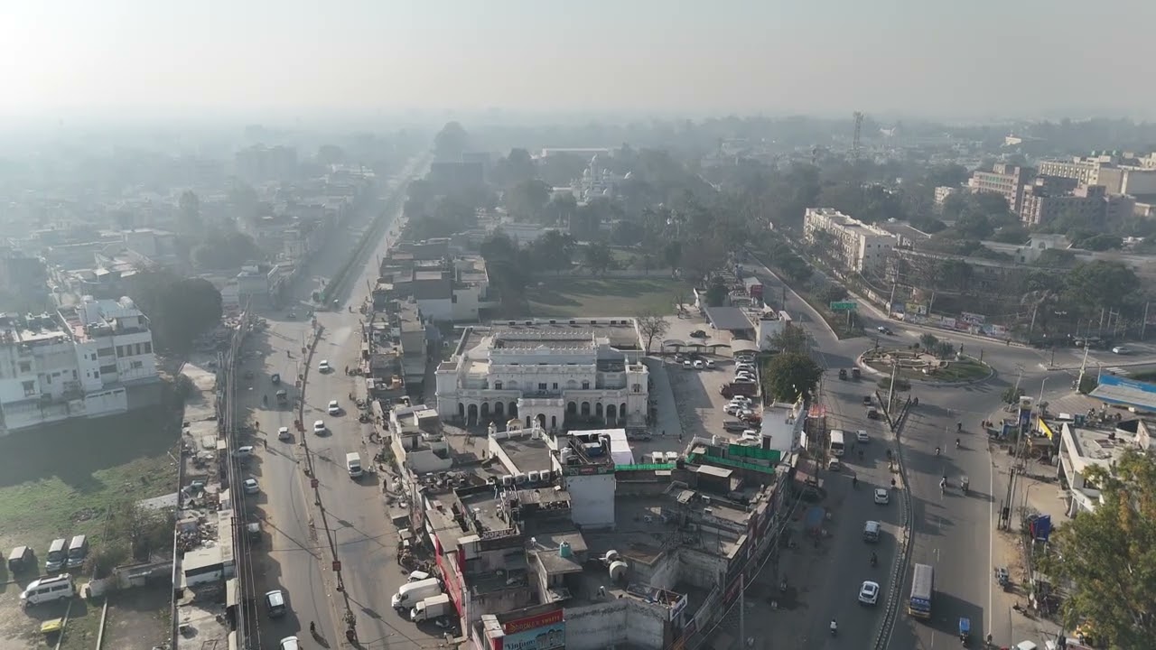 Royal city patiala Drone view 4k | 3rd part | Free to Use