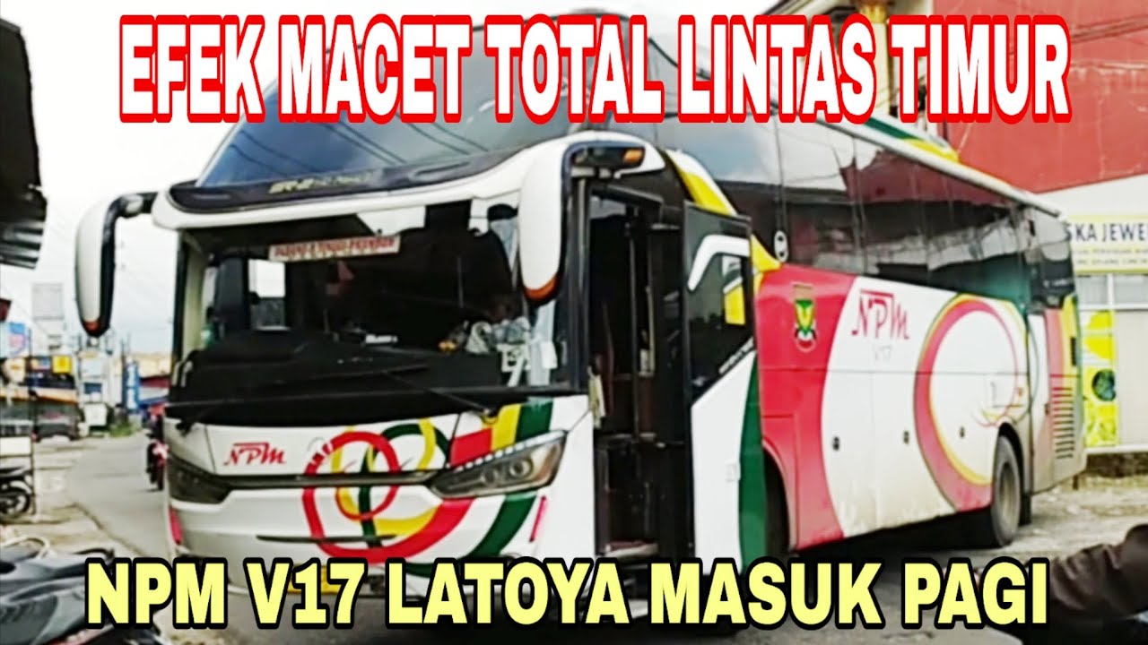 Lintas timur macet total npm v17 LATOYA masuk pagi di Bukittinggi