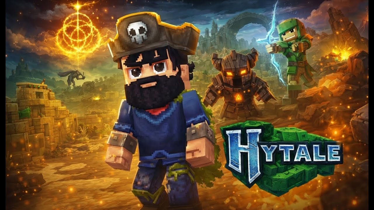 Pro de Elden Ring prueba Hytale por PRIMERA VEZ | ESTRENO