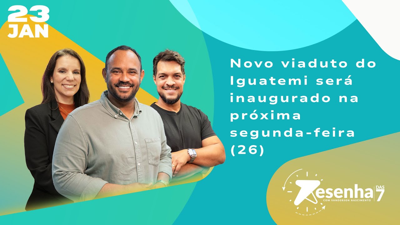 Novo viaduto do Iguatemi será inaugurado na próxima segunda-feira (26) - 23/01/26