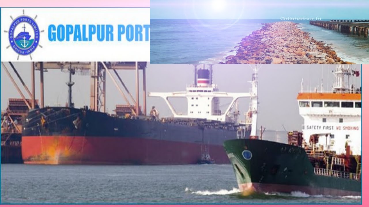 Gopalpur port|| new style view #new #arjyapalli #goplpur_sea beach