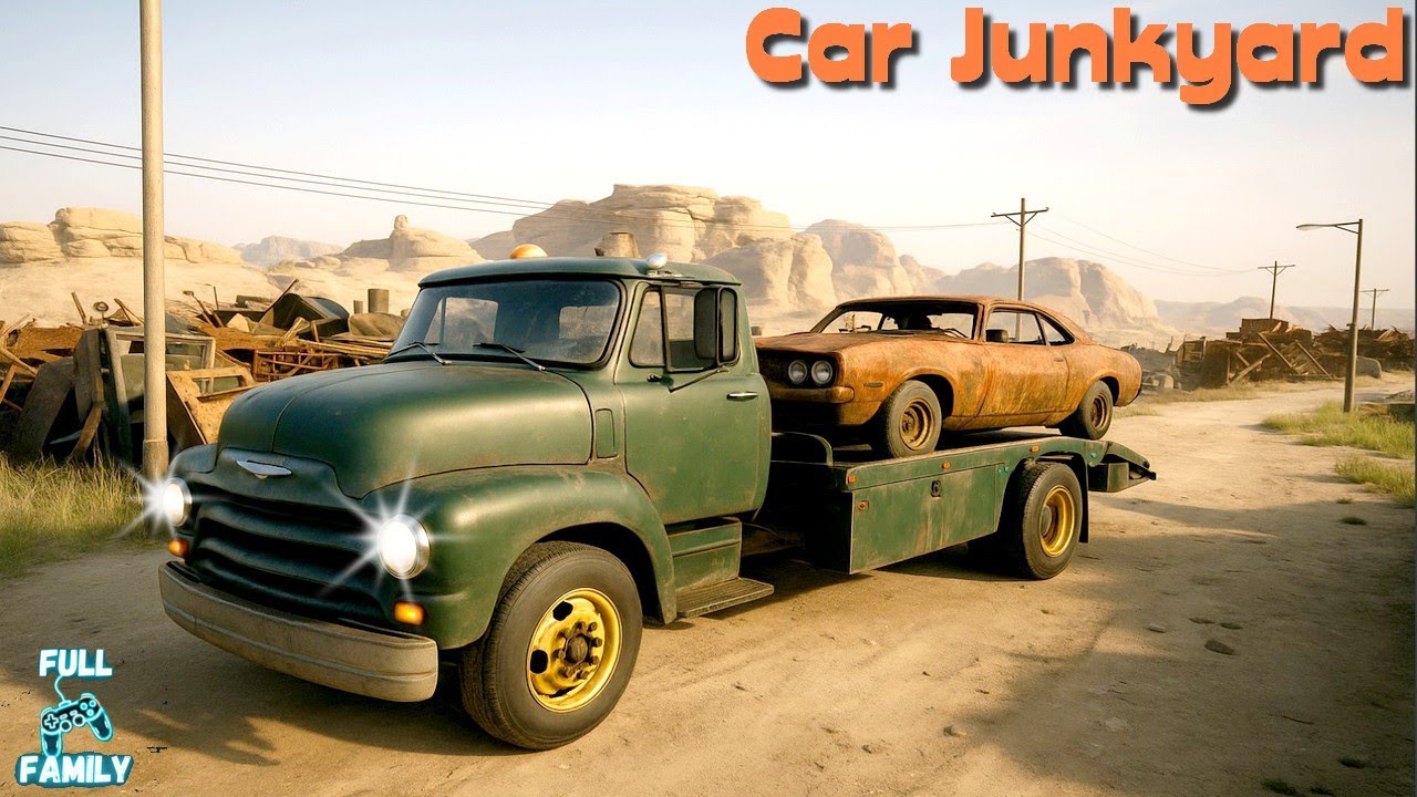 J'OUVRE MA PROPRE CASSE AUTOMOBILE DANS GAS STATION SIMULATOR ( Dlc Car Junkyard)