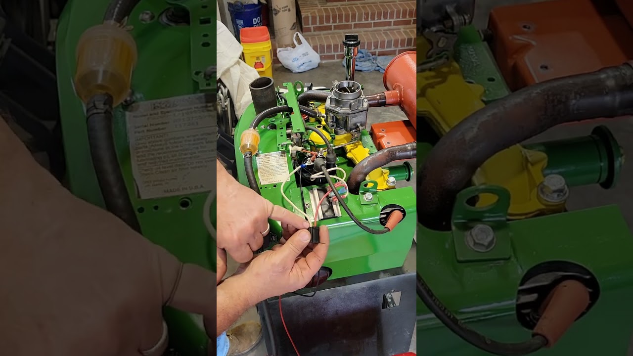 Stator test and more on 88 JD318 P series Onan. @high-noonduals2116