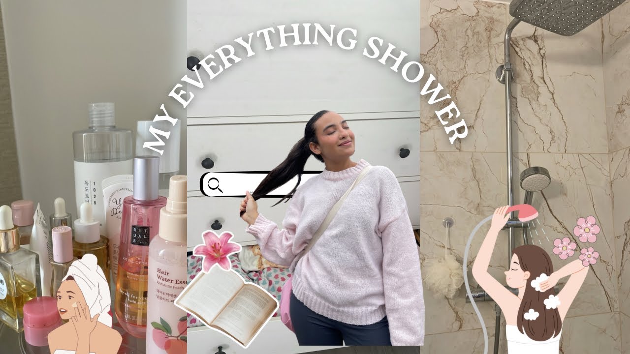 the ultimate EVERYTHING shower routine | skincare, haircare, bodycare 🎀💕🛁🌺