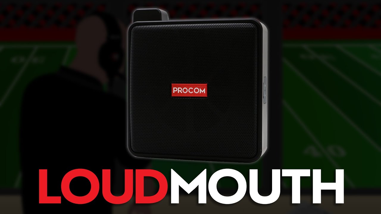 The LoudMouth Two-Way Sideline Speaker from ProCom