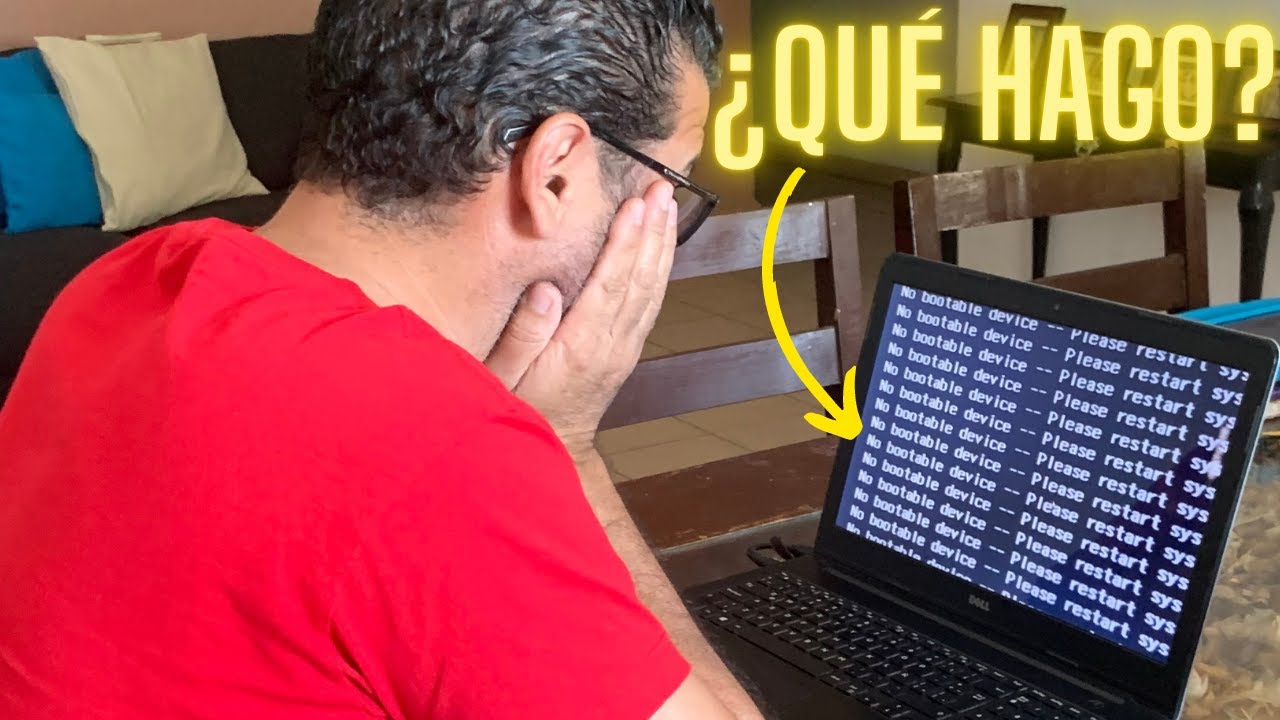 Me Aparece No Bootable Device - Please Restart System ¿Qué Hago?