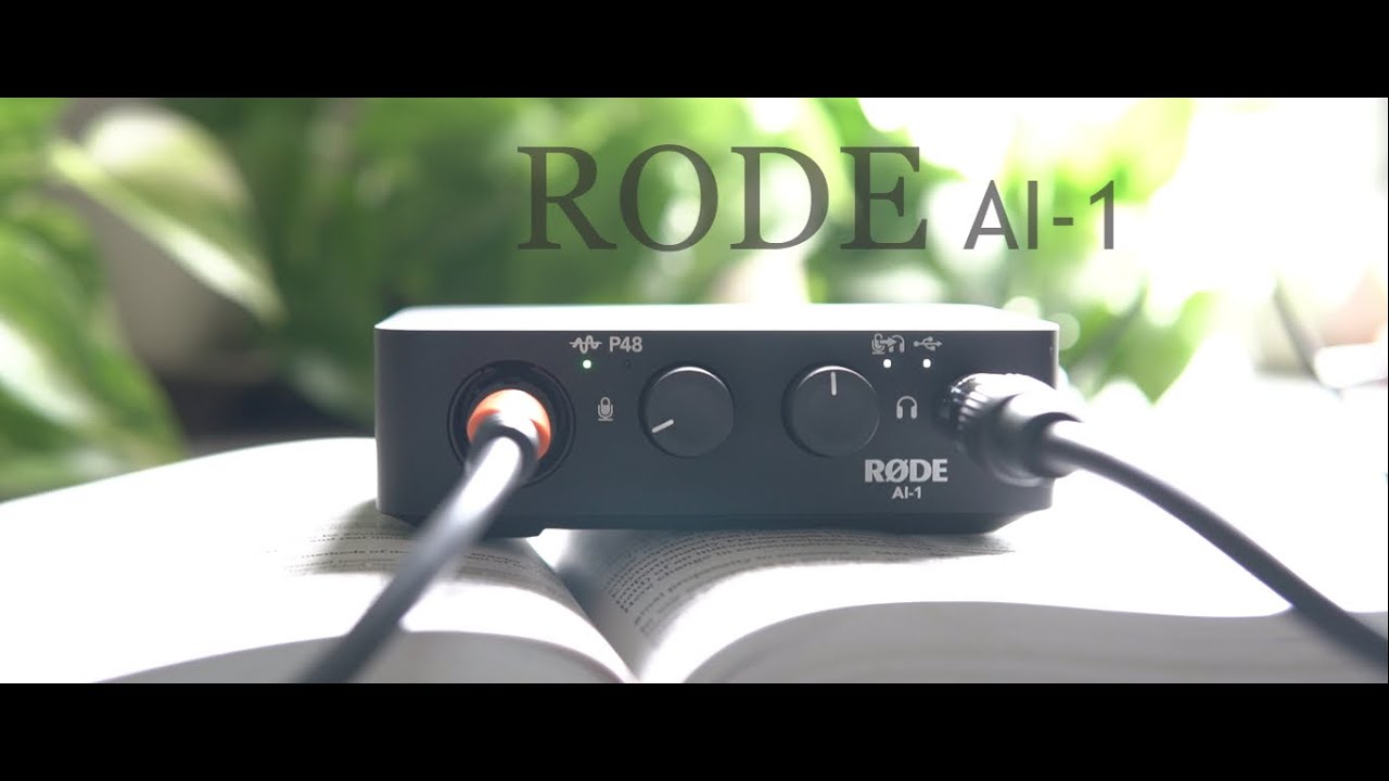 How to Connect RODE AI-1 Single Channel USB Audio Interface for RECORDING using YAMAHA P124 PIANO