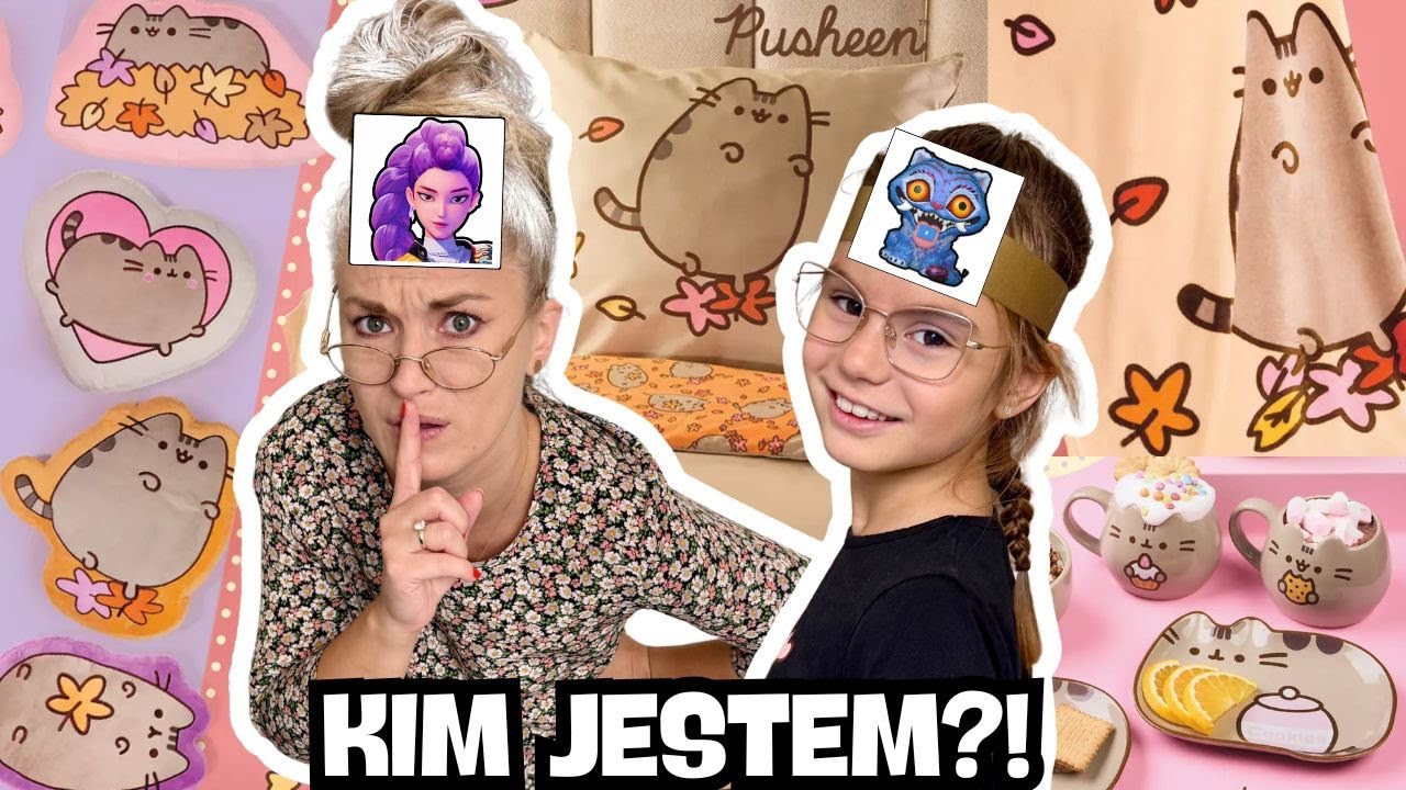 Zgadnij kim jestem z Babcią Helenitą😱 Pusheenowe nowości w Biedronce🤩💖