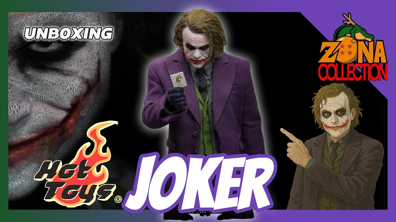 ¡El MEJOR JOKER jamás hecho! | by Hot Toys | Heath  Ledger Unboxing y Review en Español.