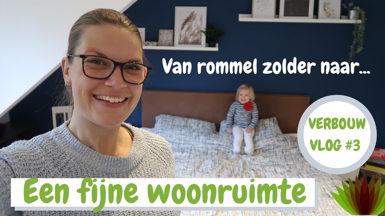 Het resultaat van de ZOLDERVERBOUWING + de inbouwkast slaapkamer + kantoor I VLOG #3 I Puur Jorieke
