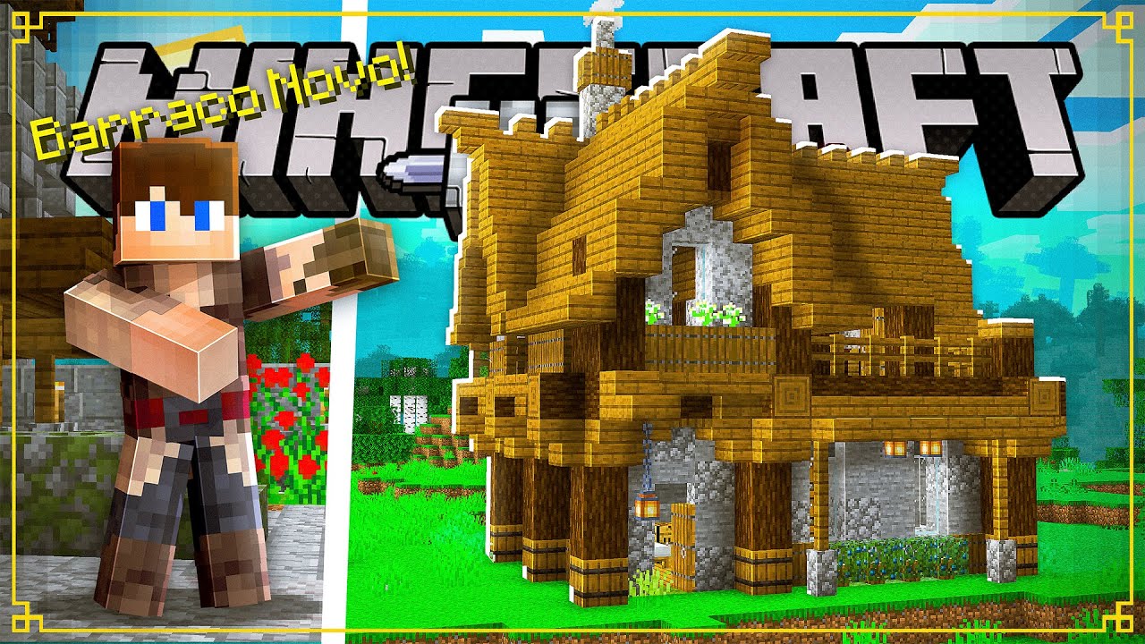 O COMEÇO DA VILA MEDIEVAL IRMANDADE - Minecraft UFC Medieval #2