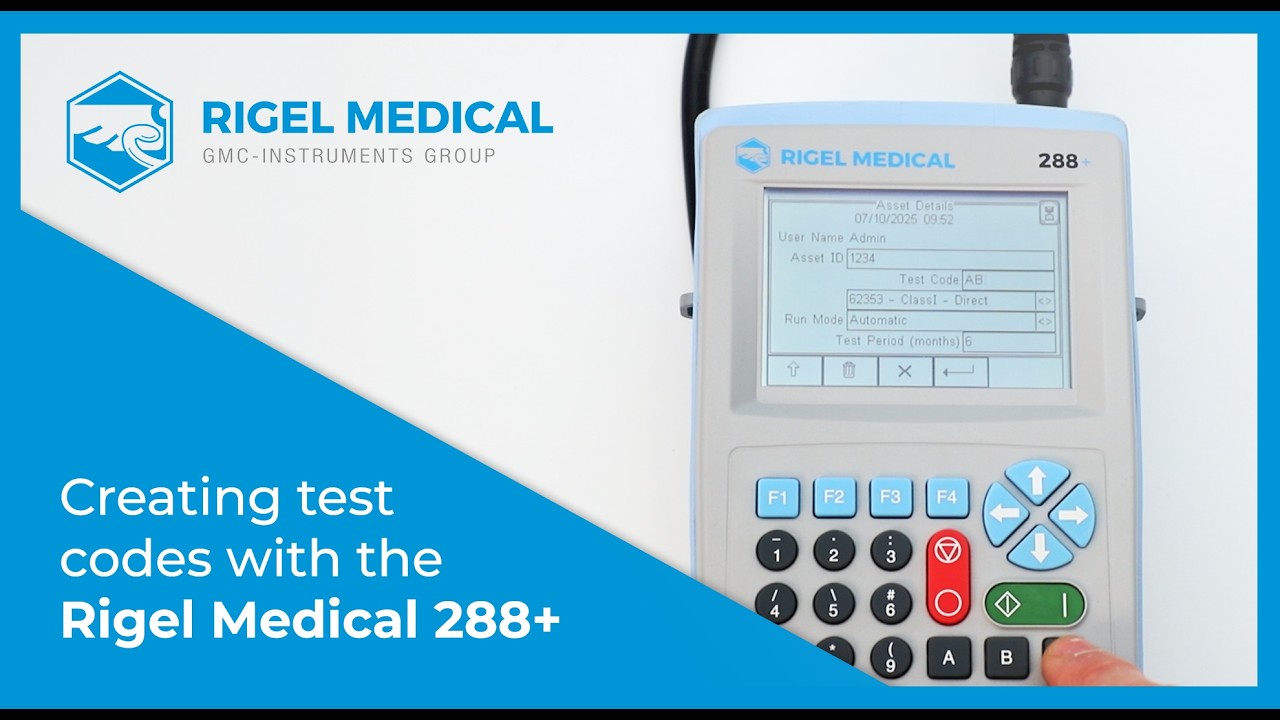 Creating Test Codes with the Rigel 288+