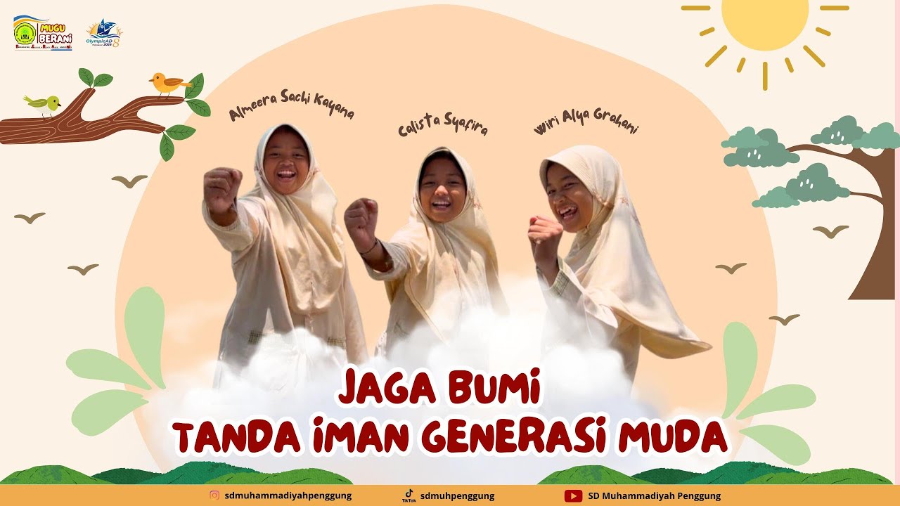 JUARA I (Lomba Dakwah Digital OlympicAD 8) Kabupaten Kulon Progo 2025