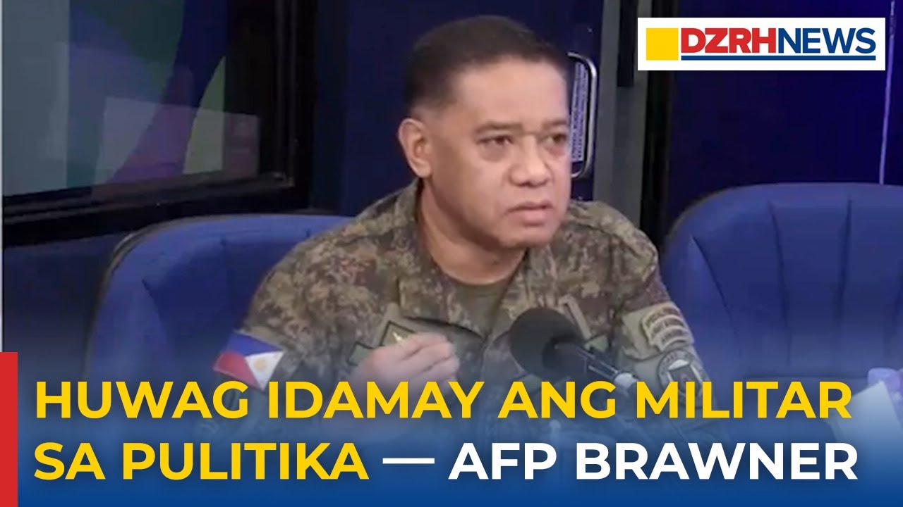 AFP Gen. Brawner, hindi sang-ayon na mangialam ang militar sa pulitika