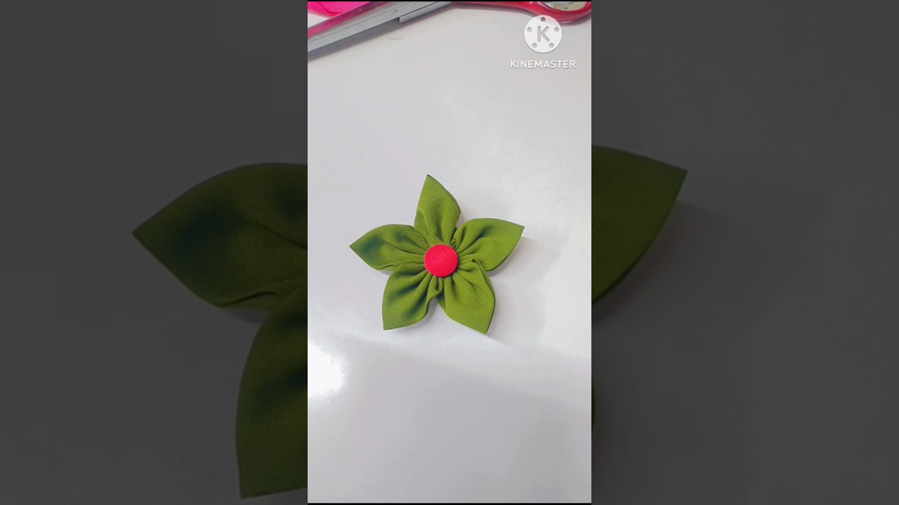 flower banane ka tarika 🌹 कपड़े का फूल कैसे बनाएं how to flower stiching #shorts #shortsfeed