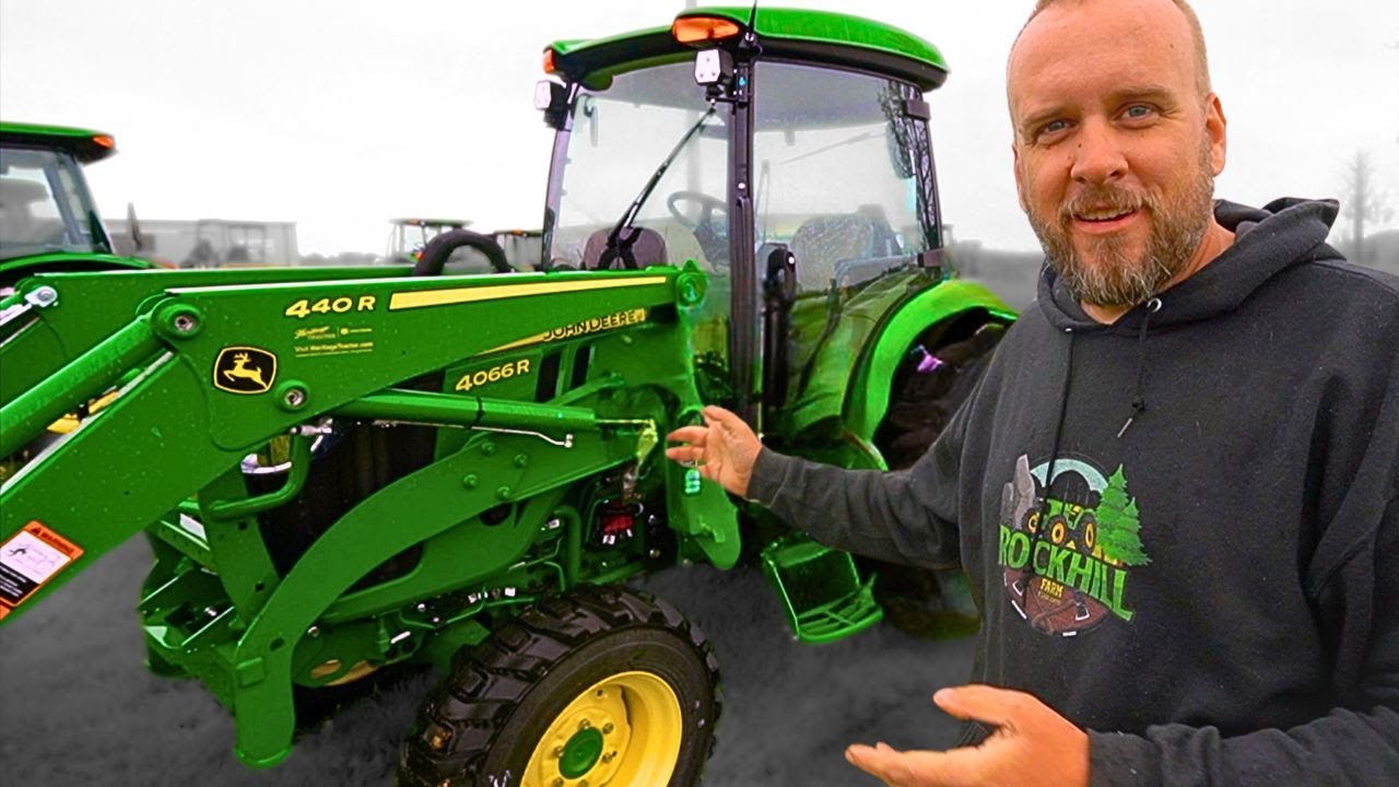 Обзор тракторов John Deere 4 серии — 4044, 4052, 4066