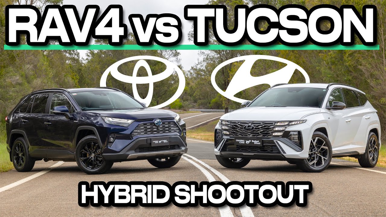 Mid-size hybrid SUV comparo (Toyota RAV4 vs Hyundai Tucson)