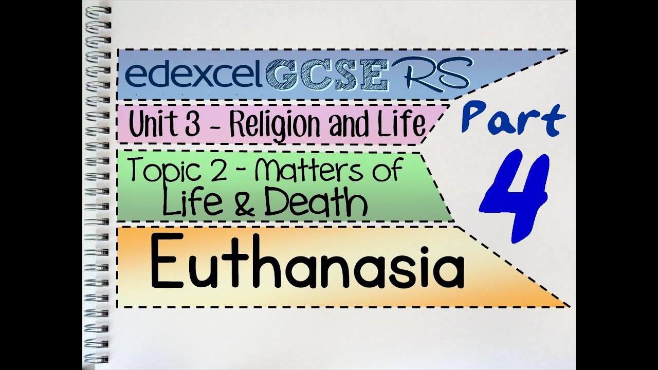 GCSE RS Unit 3.2 (Part 4 of 5) Euthanasia | by MrMcMillanREvis