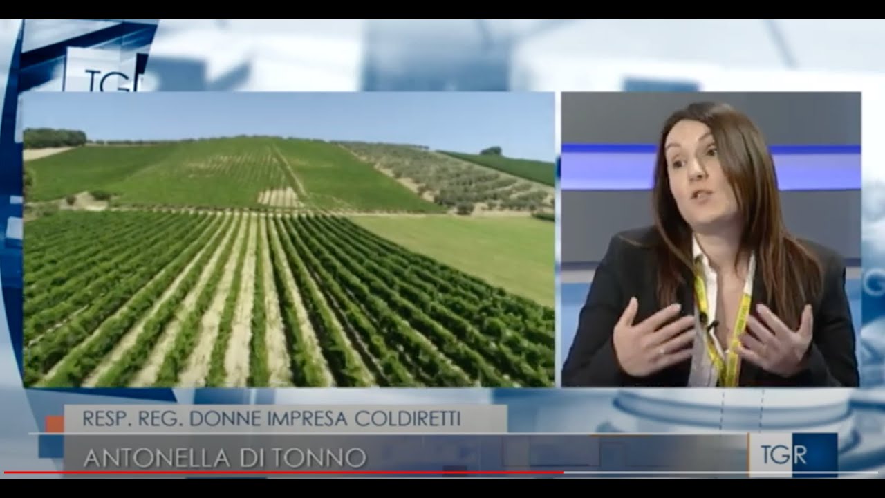 Antonella Di Tonno per gli 80 anni Coldiretti - TGR Abruzzo